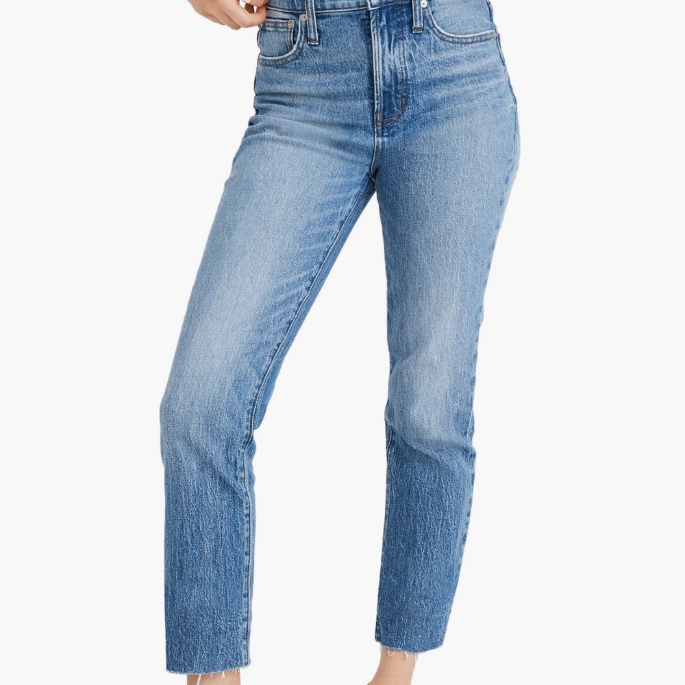 Madewell The Perfect Vintage Raw Hem Crop